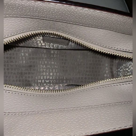 KATE SPADE GROVE STREET  CALEY TOP HANDLE CROSSBODY ALMONDINE - Picture 13 of 13